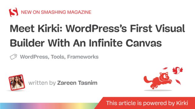 Revolutionizing Web Design: The Impact of Kirki's Infinite Canvas
