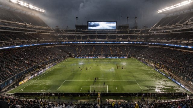 Severe Weather Delays France-Iraq World Cup Match at Lincoln Financial Field
