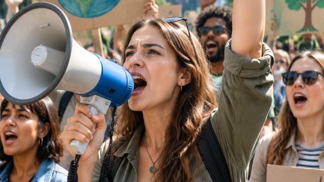 Public Protest Against Environmental Policies Taking Center Stage Today