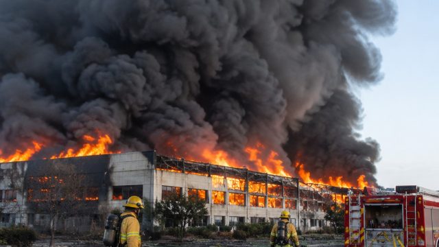 Los Angeles Warehouse Fire Raises Urgent Air Quality Concerns