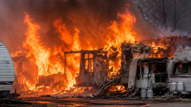Significant Blaze Destroys Trailers at Harrison Hot Springs RV Park