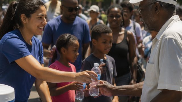 New Community Initiative Offers Relief from Heatwave in Southgate