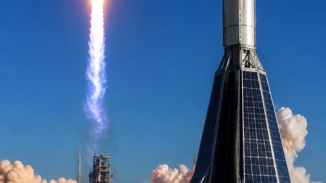 Blue Origin Launches Innovative Solar Power Tower for Lunar Missions