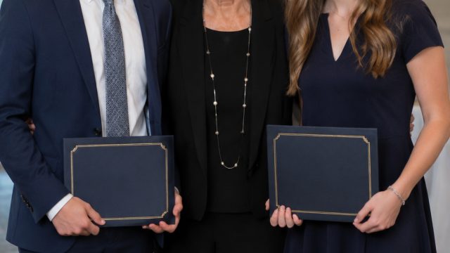 Two Local Students Honored with Lisa Jacobs Memorial Scholarship